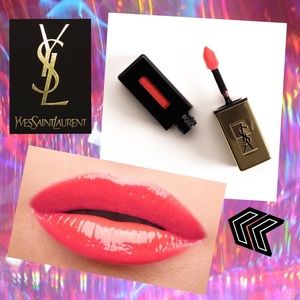 YSL 👄 Tangerine Boho Glossy Lip Stain - 42